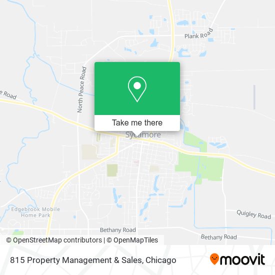 815 Property Management & Sales map