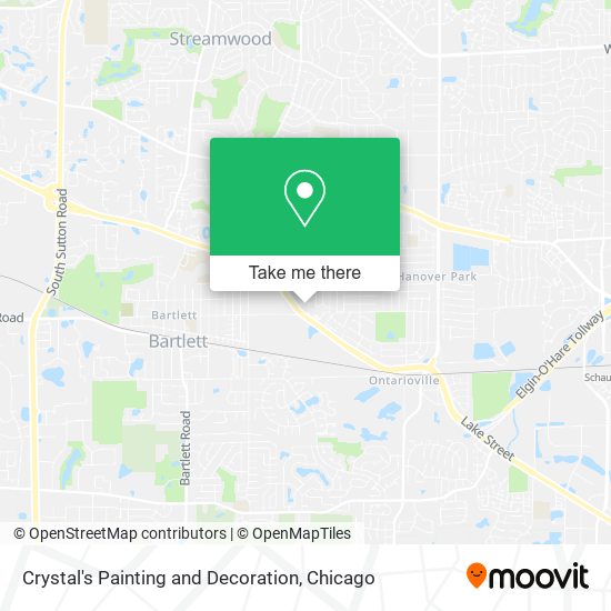 Crystal's Painting and Decoration map