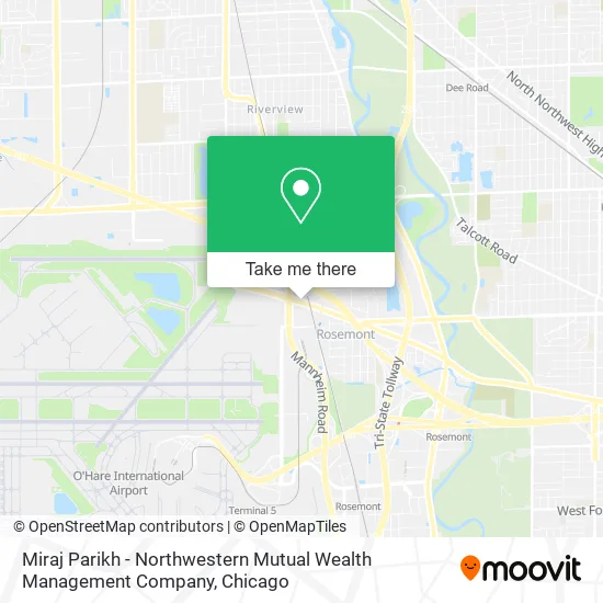 Miraj Parikh - Northwestern Mutual Wealth Management Company map