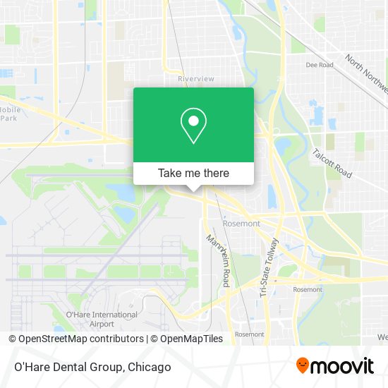 O'Hare Dental Group map