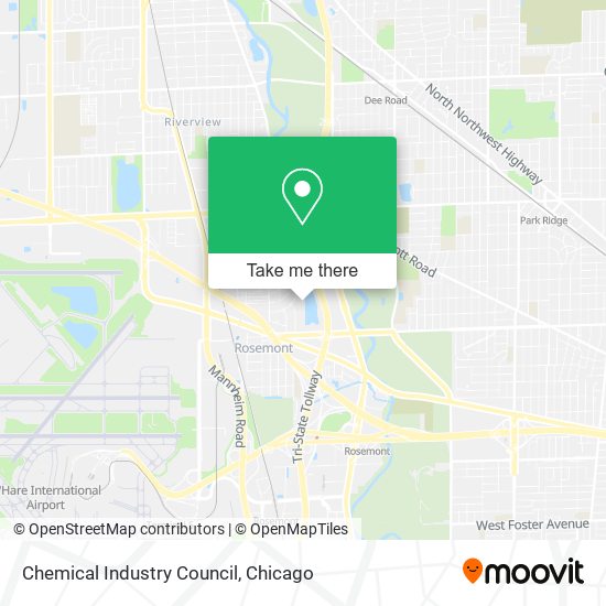 Chemical Industry Council map