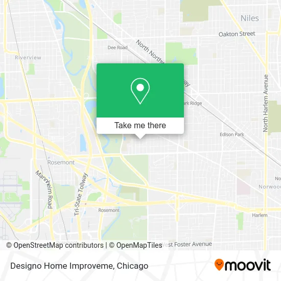 Designo Home Improveme map