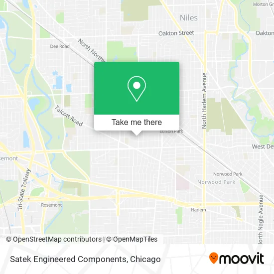 Mapa de Satek Engineered Components