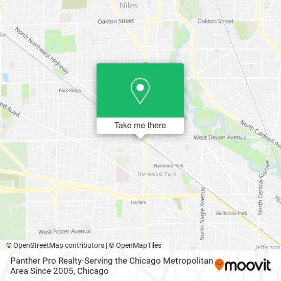Mapa de Panther Pro Realty-Serving the Chicago Metropolitan Area Since 2005