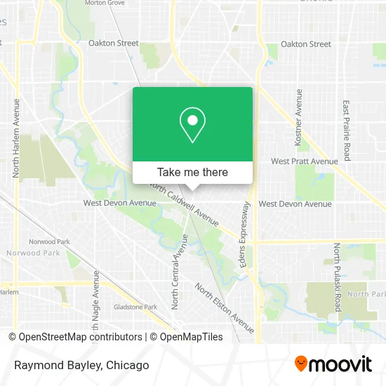 Raymond Bayley map