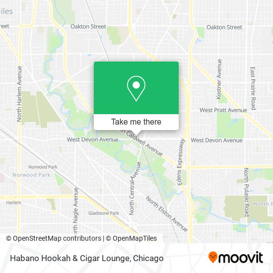 Mapa de Habano Hookah & Cigar Lounge