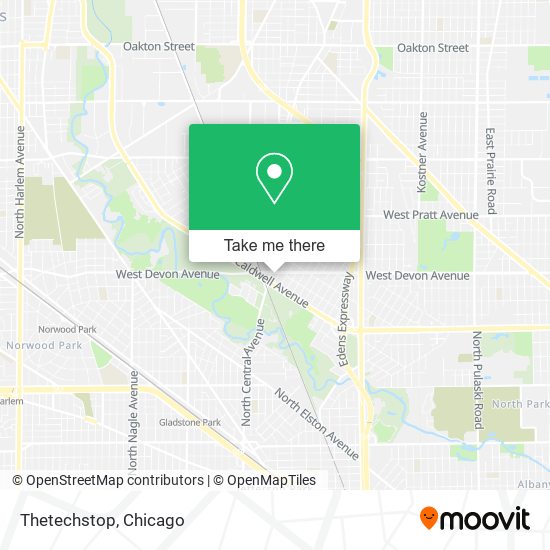 Thetechstop map