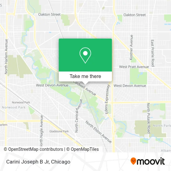 Carini Joseph B Jr map