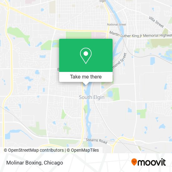 Molinar Boxing map