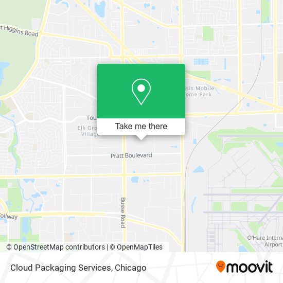 Cloud Packaging Services map