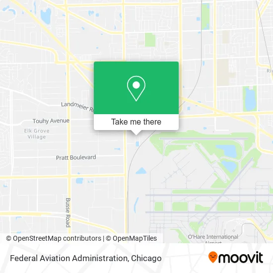 Federal Aviation Administration map