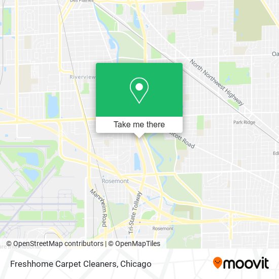 Freshhome Carpet Cleaners map