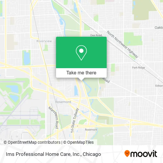 Mapa de Ims Professional Home Care, Inc.