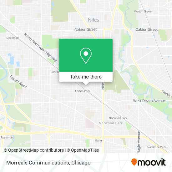 Morreale Communications map