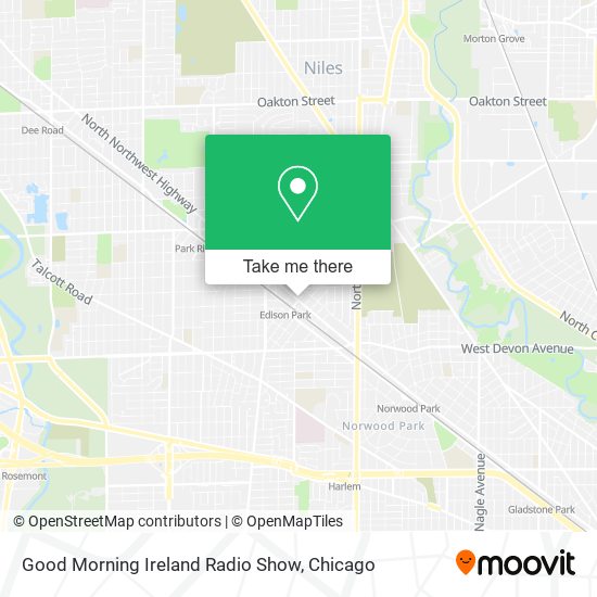 Mapa de Good Morning Ireland Radio Show