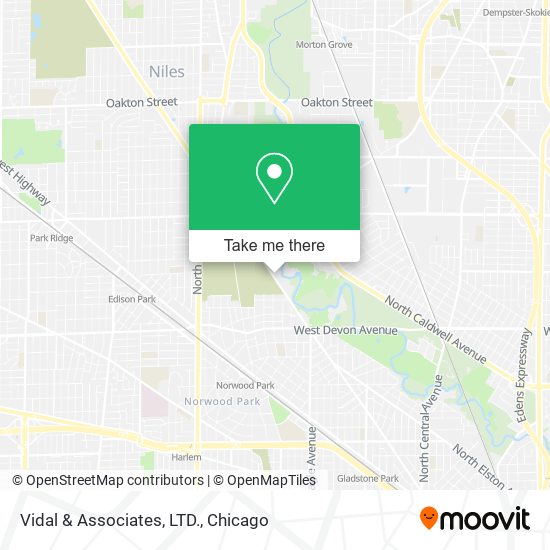 Vidal & Associates, LTD. map