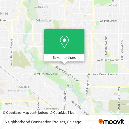 Mapa de Neighborhood Connection Project
