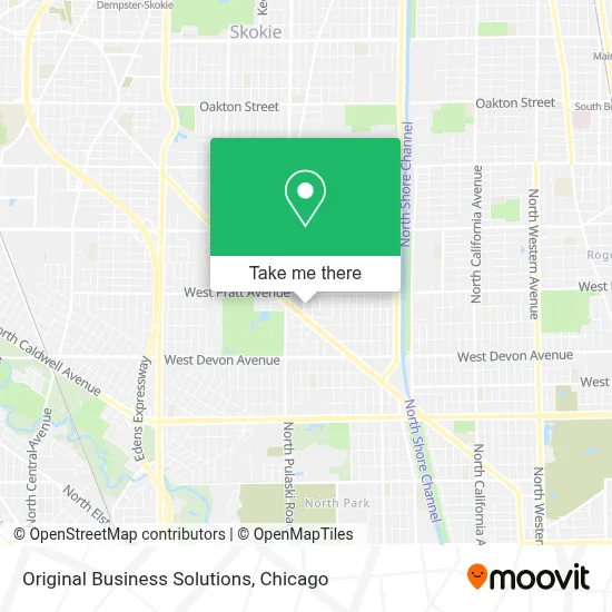 Original Business Solutions map