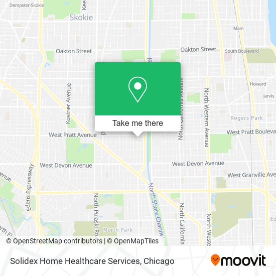 Mapa de Solidex Home Healthcare Services