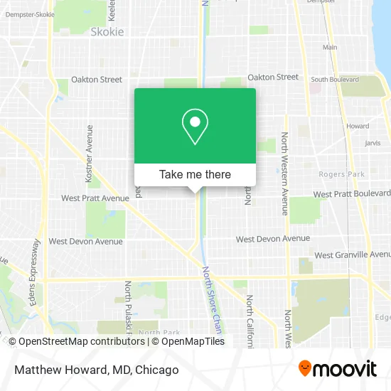 Matthew Howard, MD map