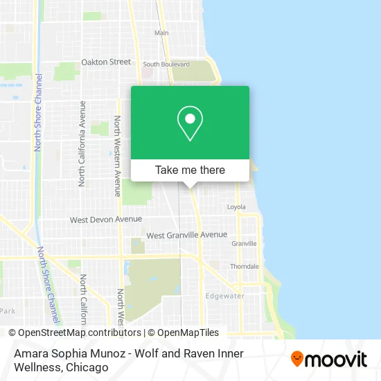 Amara Sophia Munoz - Wolf and Raven Inner Wellness map