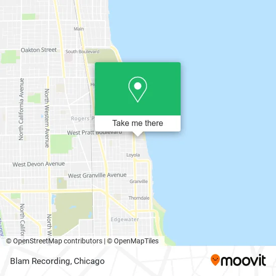 Mapa de Blam Recording