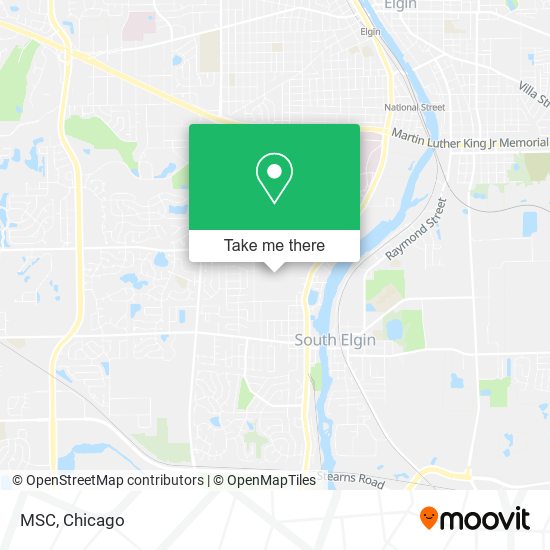 MSC map