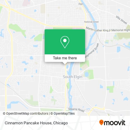 Mapa de Cinnamon Pancake House