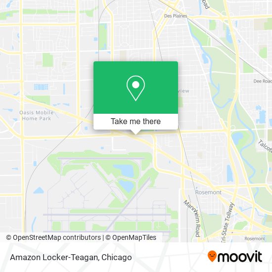 Amazon Locker-Teagan map