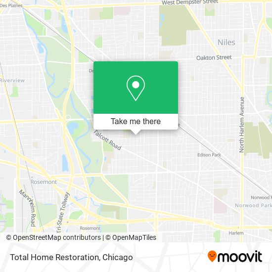 Total Home Restoration map