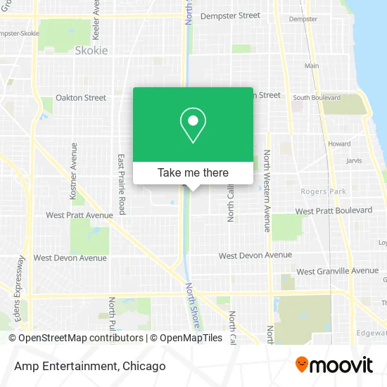 Amp Entertainment map