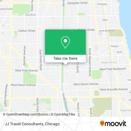JJ Travel Consultants map