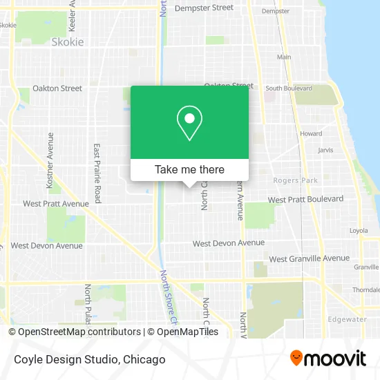 Coyle Design Studio map