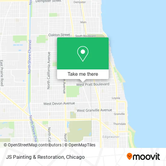 JS Painting & Restoration map