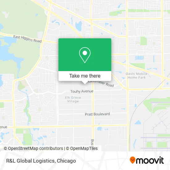 Mapa de R&L Global Logistics