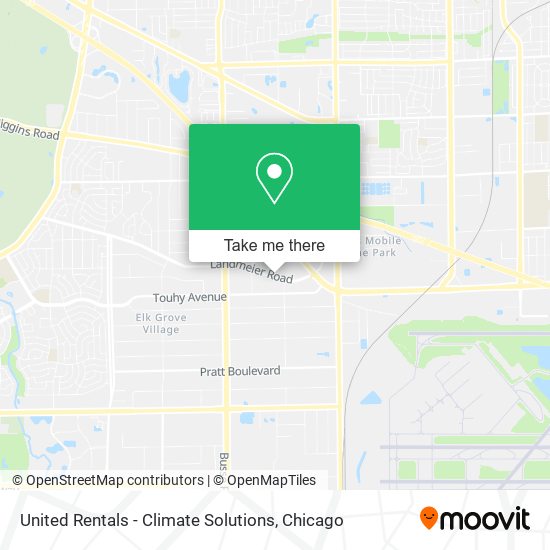 United Rentals - Climate Solutions map