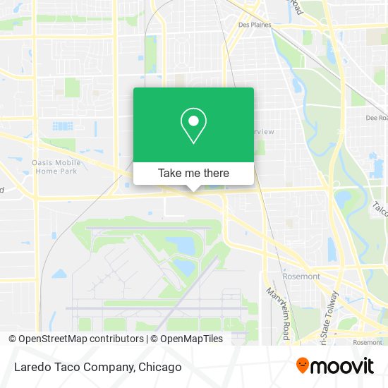 Mapa de Laredo Taco Company