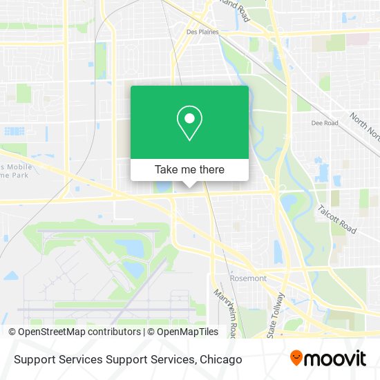 Support Services Support Services map