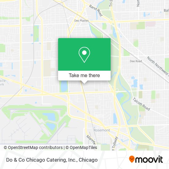 Do & Co Chicago Catering, Inc. map