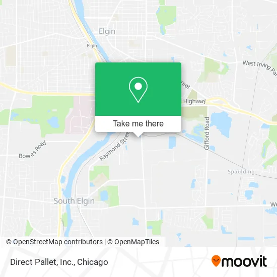 Mapa de Direct Pallet, Inc.