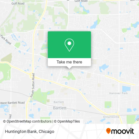 Huntington Bank map