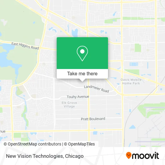 Mapa de New Vision Technologies