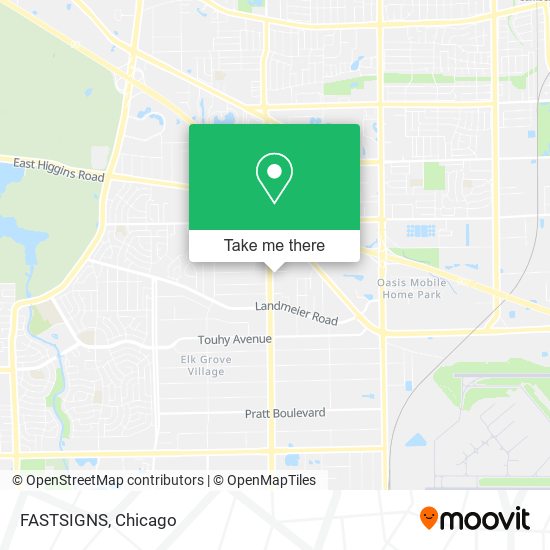 FASTSIGNS map