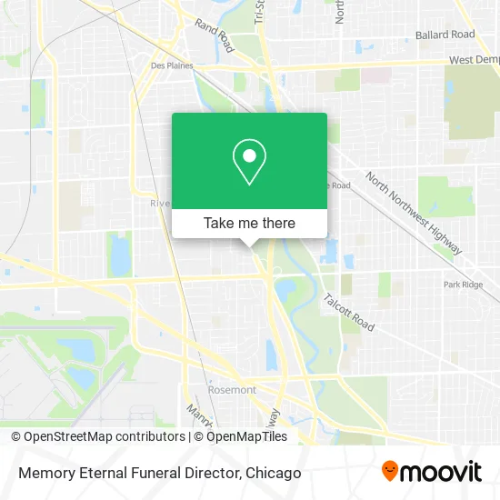 Mapa de Memory Eternal Funeral Director