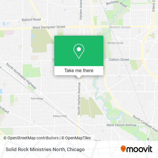 Solid Rock Ministries North map