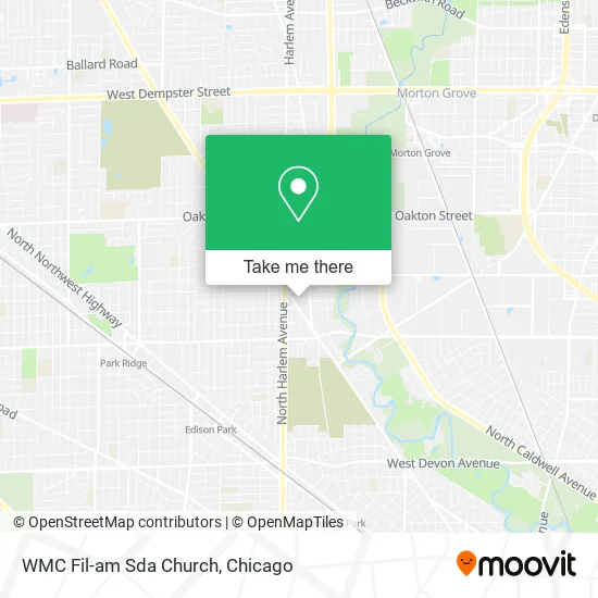 WMC Fil-am Sda Church map