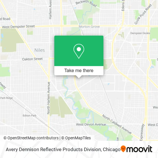Avery Dennison Reflective Products Division map