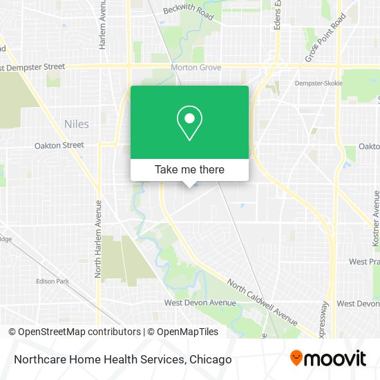 Mapa de Northcare Home Health Services