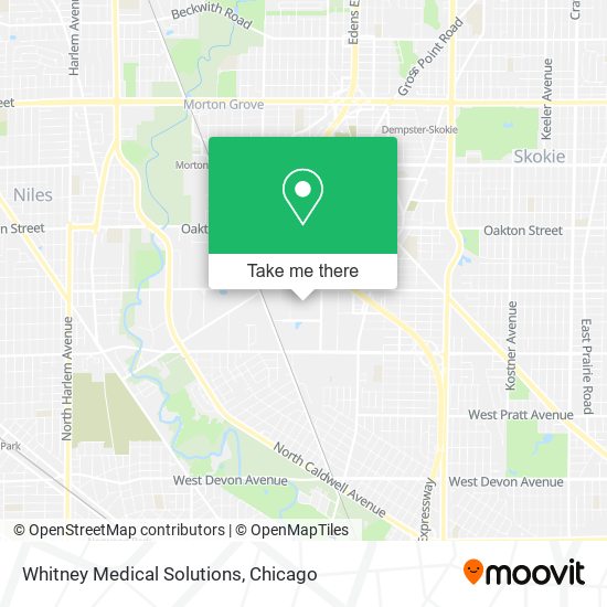 Whitney Medical Solutions map