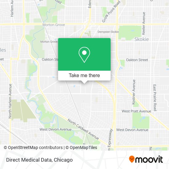 Direct Medical Data map